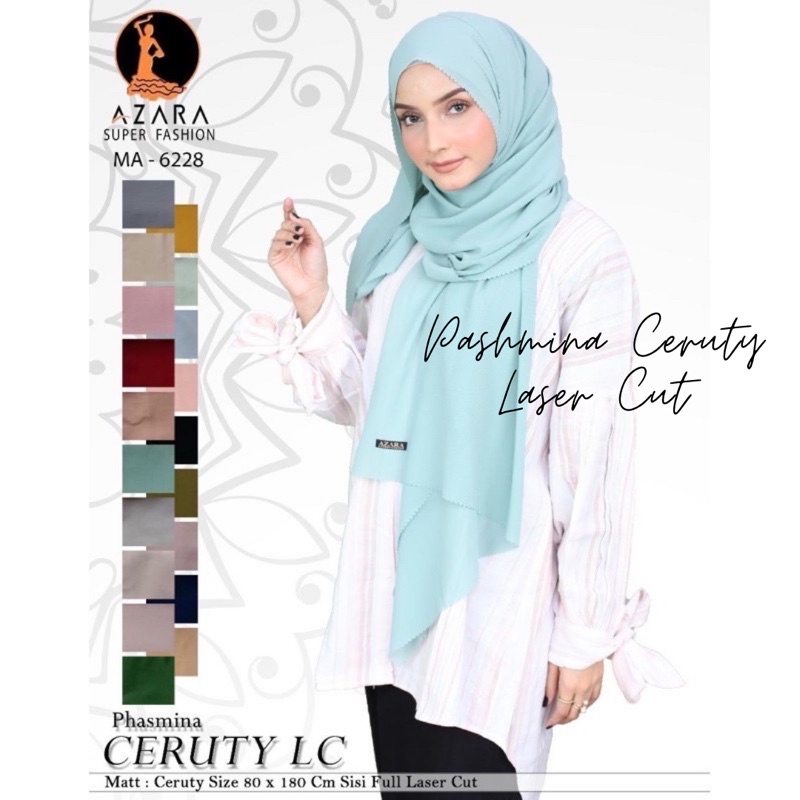 PASHMINA CERUTY BABYDOLL AZARA Laser Cut