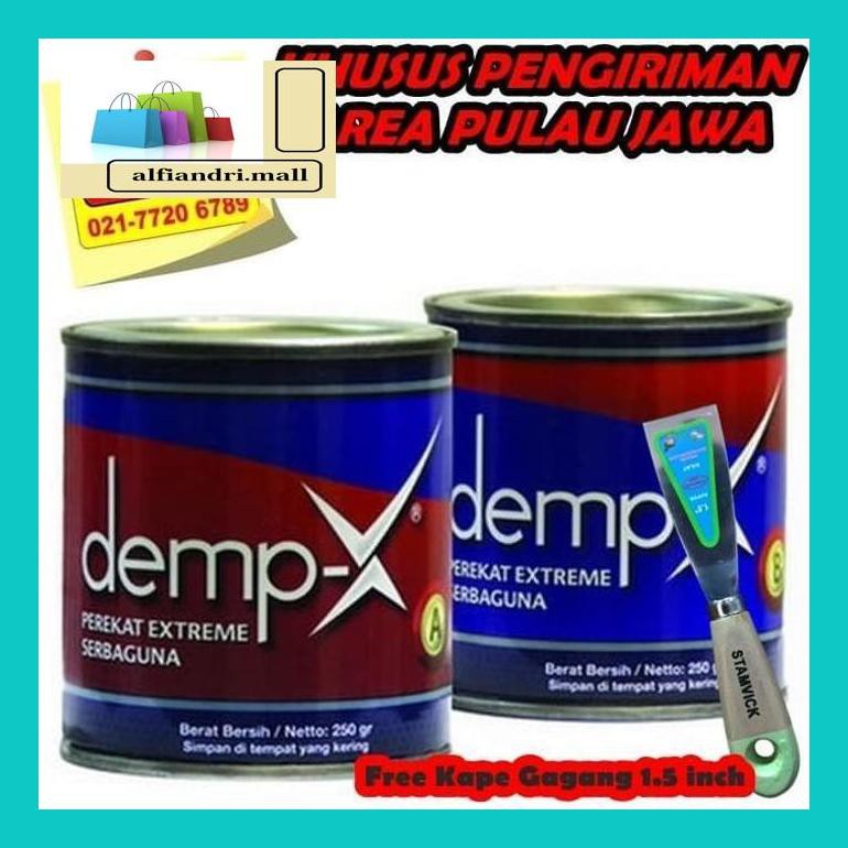 

510Fsjbc50 Demp-X Lem/Perekat Extreme Serba Guna 500Gr D6005Ckhd
