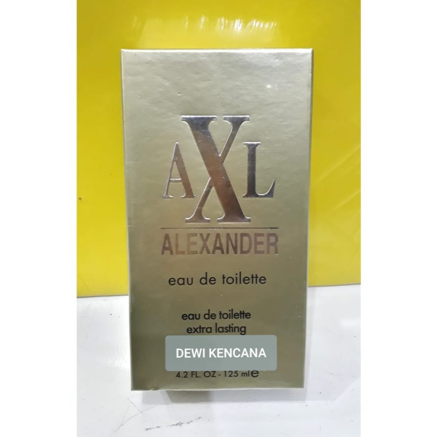 AXL Alexander Eau De Toilette 125ml GOLD / Parfum Spray Natural