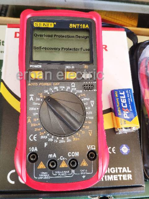 DIGITAL MULTIMETER SNT-18A