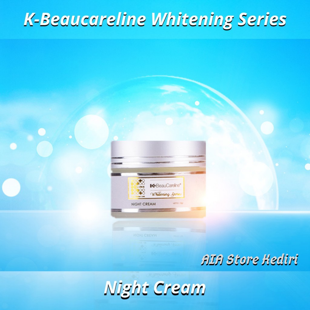 K-Beaucareline Whitening Series - Night Cream