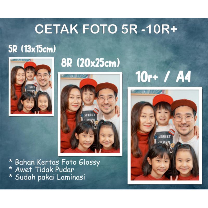 CETAK FOTO 10R MURAH SUDAH LAMINASI