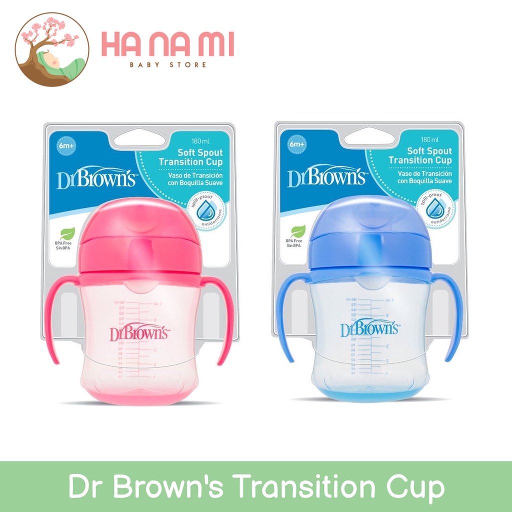 Dr Brown's Soft Spout Transition Cup 180ml