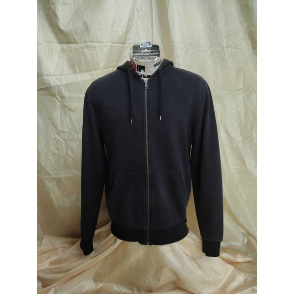 Divided By H&M Basic Zipper Hoodie Sweatshirt Second