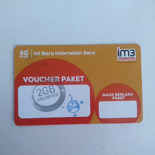 INDOSAT 2GB + UNLIMITED APPS