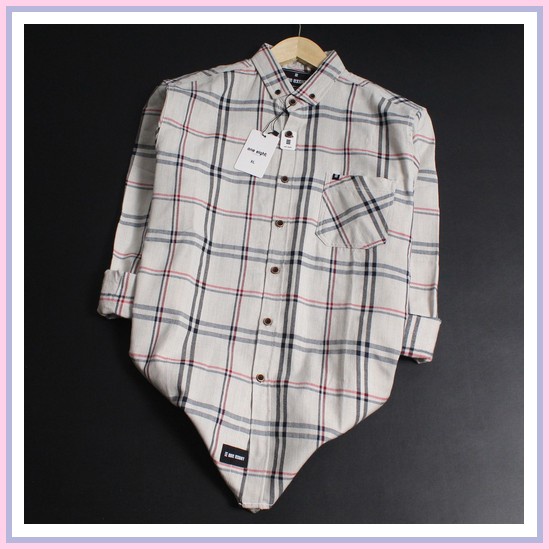 Villa Flanel Oversize t Kemeja Flanel Jumbo Xxl Pria [Oneeight]