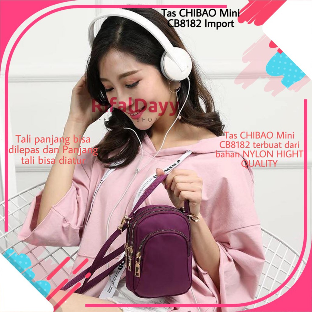 Tas Wanita Selempang  Import Chibao Murah / Tas Jinjing Selempang Mini