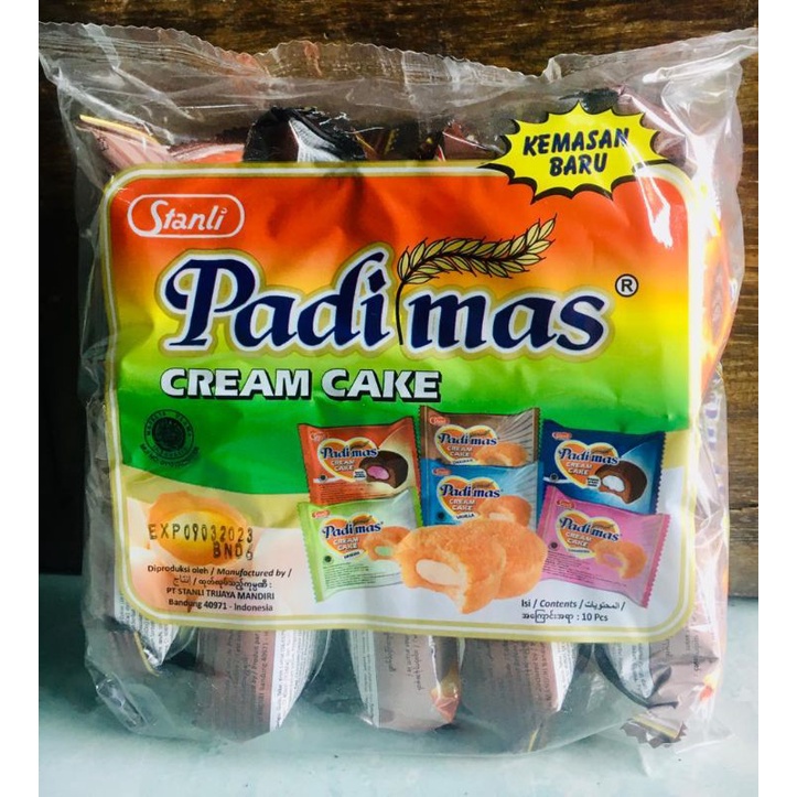 

(Sae) Snack Padimas Cream Cake 1 Pack isi 10 pcs