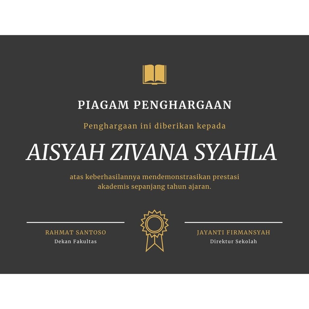 

CETAK PIAGAM PENGHARGAAN / SERTIFIKAT PENGHARGAAN Termurah