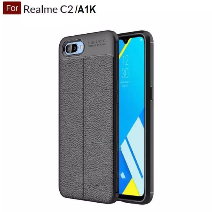Case Oppo Realme C2 / A1K AutoFocus Carbon Silikon
