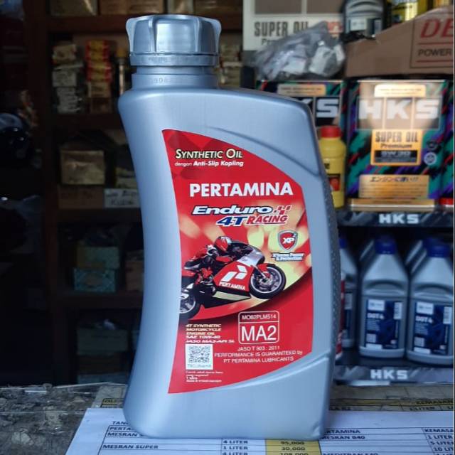 OLI PERTAMINA ENDURO RACING 4T 10W-40 API SL ISI 1 LITER