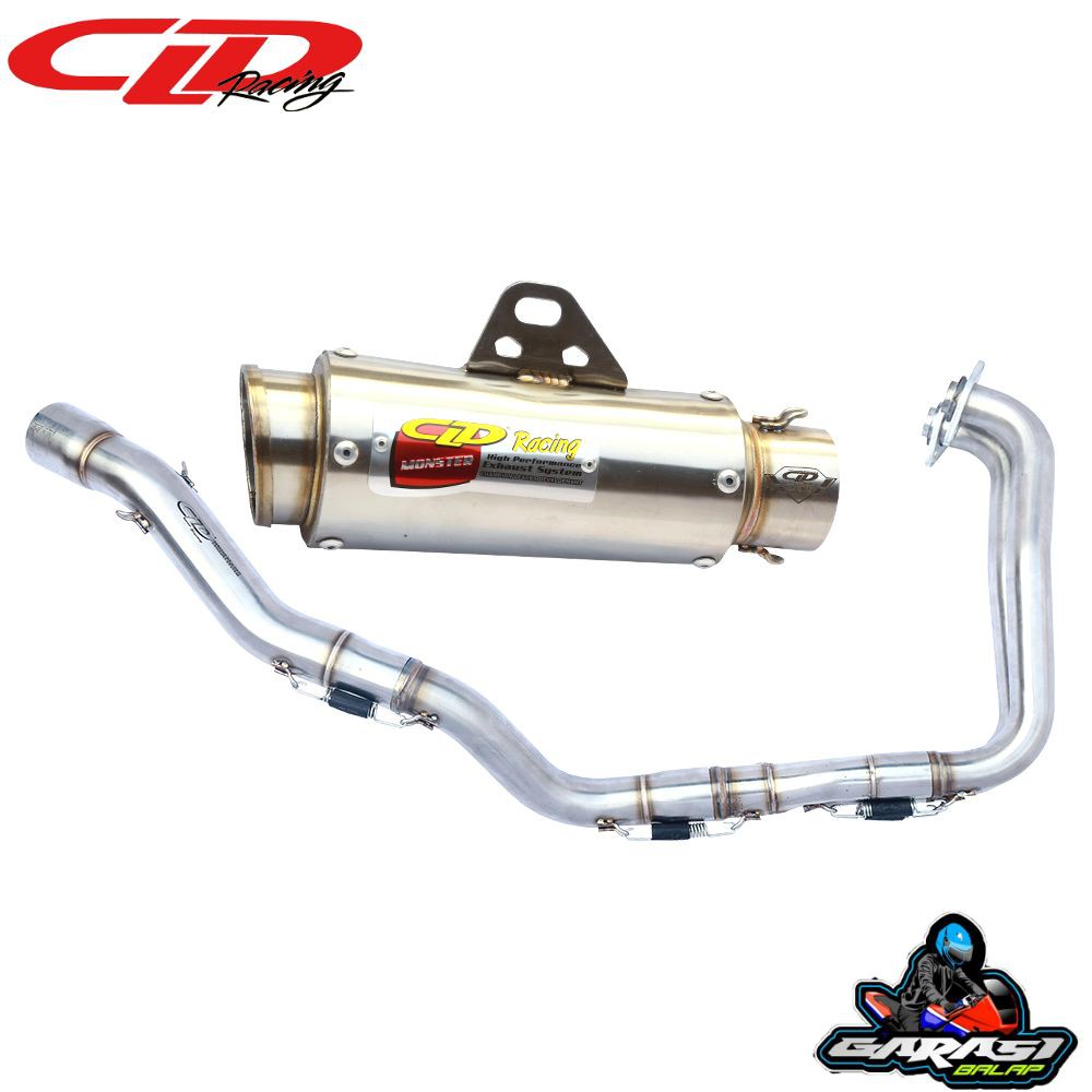 KNALPOT CLD KAWASAKI NINJA 250 TYPE MONSTER