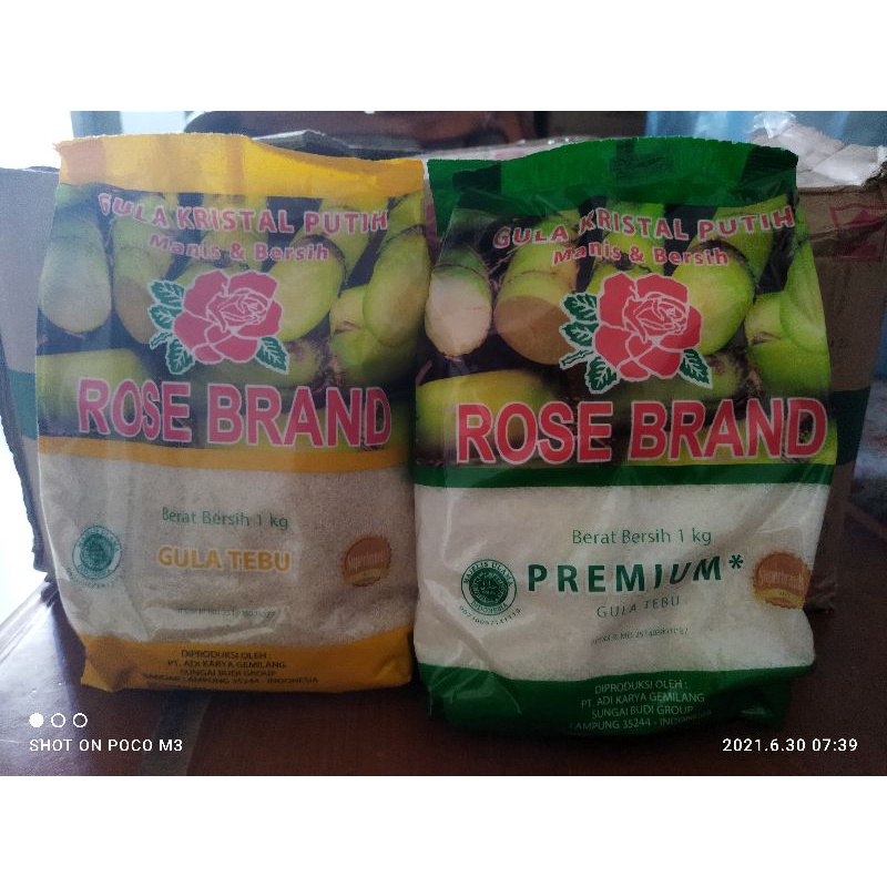 

Gula rosebrand kemasan 1kg