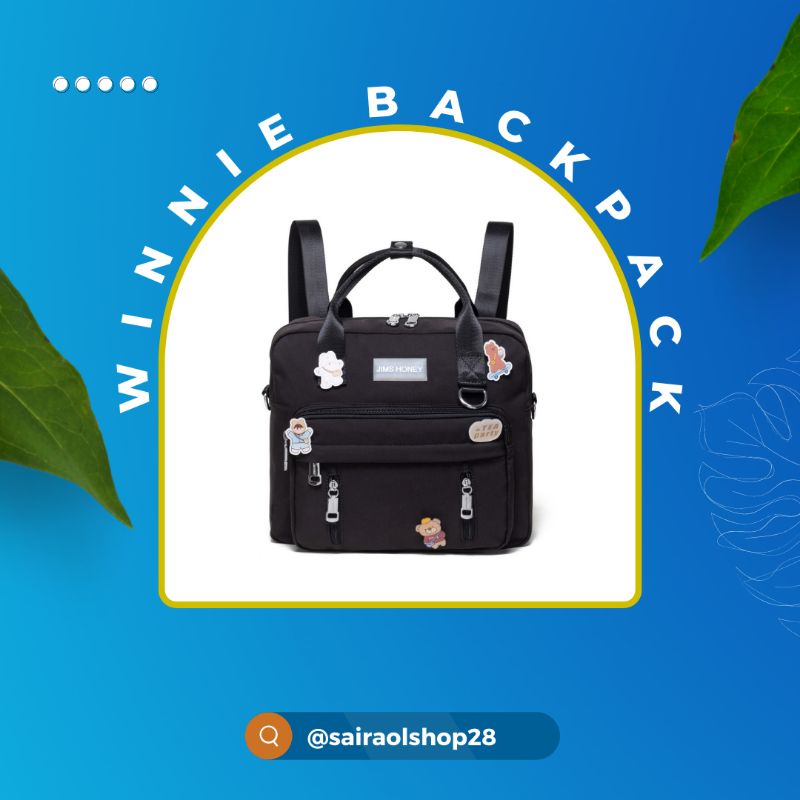Jims Honey Original Winnie Backpack Tas Ransel