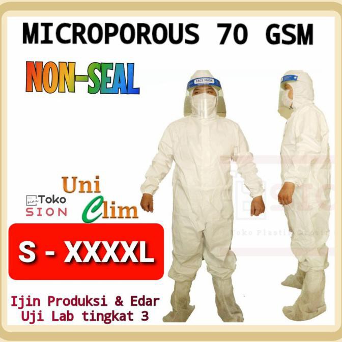 APD Hazmat Microporous 70 gsm Breathable Cover All JUMBO SIZE XXL - ALL SIZE