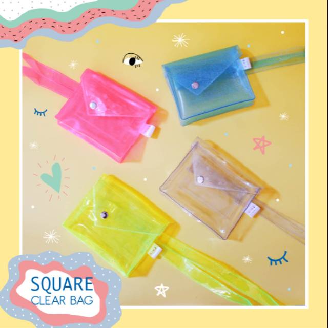 

Square Clear Bag