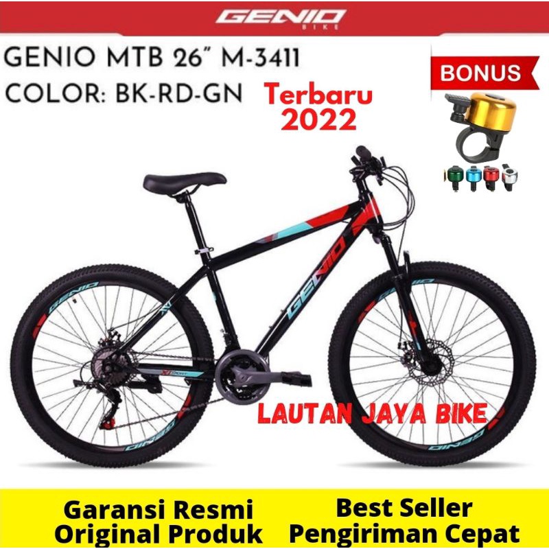 [EKA JAAYA SEPEDA] Sepeda 26 MTB Genio M3411 Sepeda Gunung
