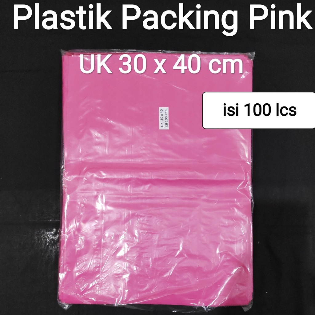 Plastik Packing uk 30x40 (isi 100pcs) / 25x35 (isi 100pcs) / 20x30 (isi 100 pcs) | kantong plastik Packing, Plastik bungkus Paket Olshop