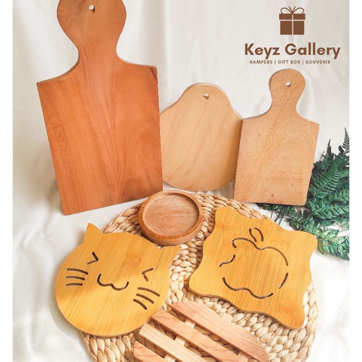 

Talenan Kayu / Tatakan Panci / Tatakan Gelas / Talenan Makan Bayi