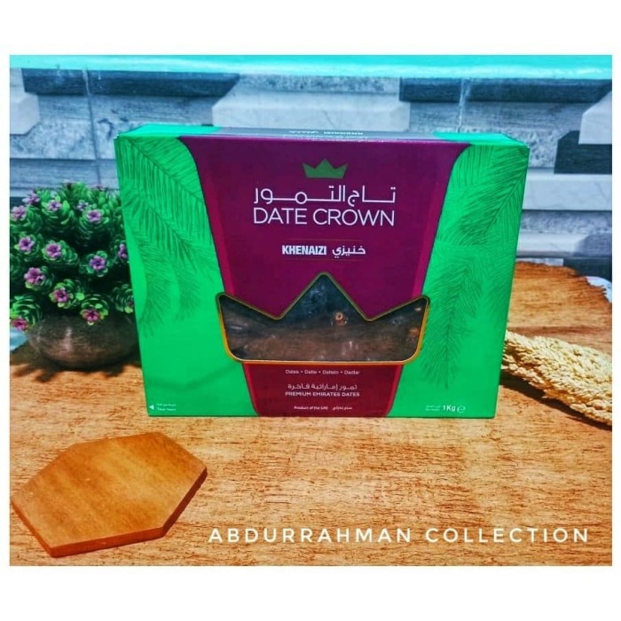 

Kurma Dates Crown Jenis Kheneizi ukuran 1 Kilo