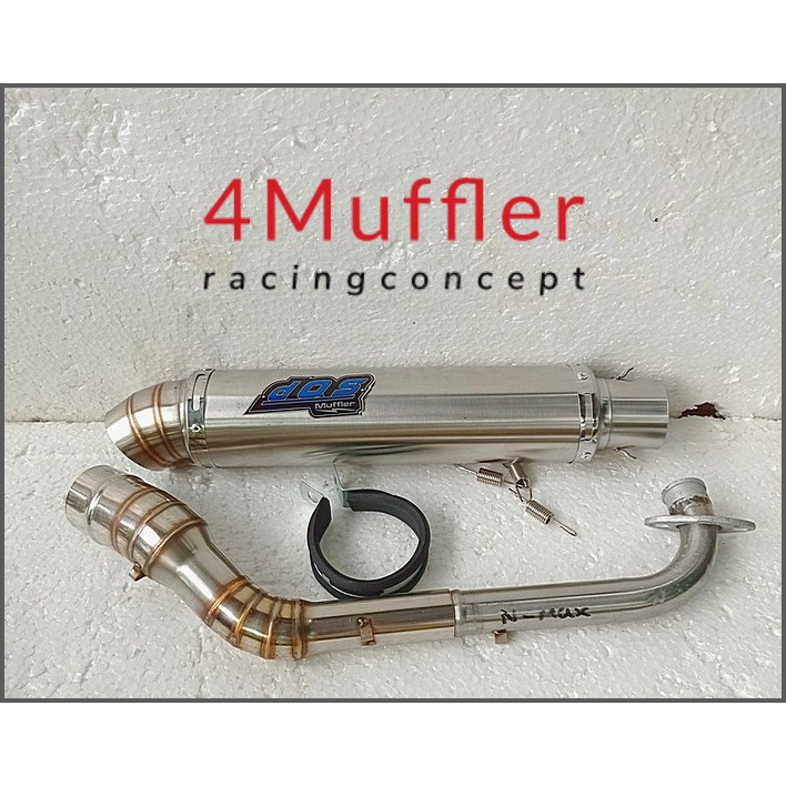 Knalpot Dos Nmax Racing / Knalpot Nmax New / Knalpot Nmax Old / Knalpot Nmax Ngebas Suara Adem
