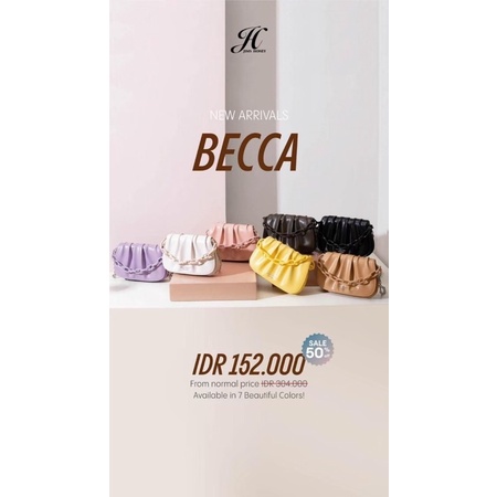Jims Honey tas selempang wanita Becca Bag