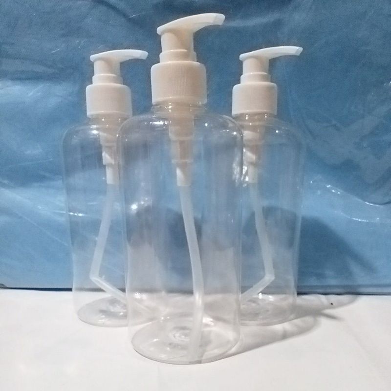 

Botol pump 500ml bening