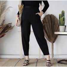 celana tulip pants scuba