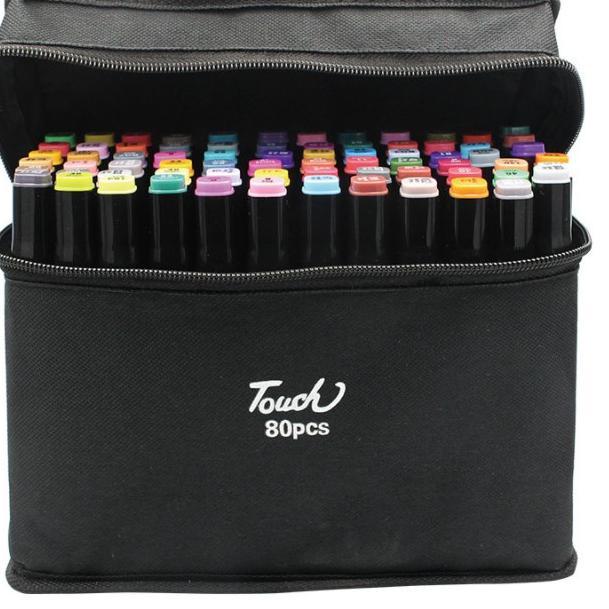 

NEW_PRODUCT Touch Spidol Dual Side Fine Art Marker 24 / 30 / 40 / 48 / 60 / 80 / 168 / double headed marker set Multi Color Stock Terbatas