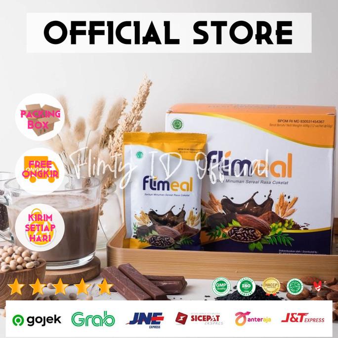 

Flimeal 2 Box Sereal Rasa Cokelat 24 Sachet Paket Free Shaker Flimty