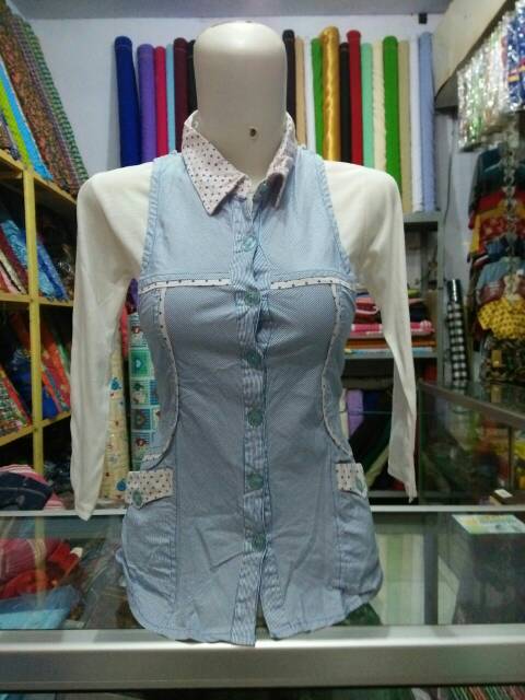 Atasan dewasa / blazer katun