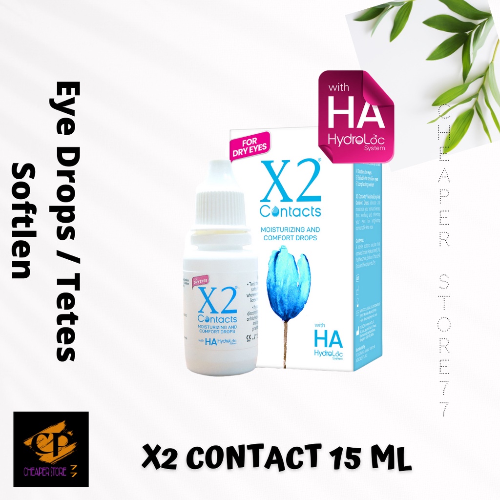 TETES MATA SOFTLENS X2 - CONTACTS 15 ML
