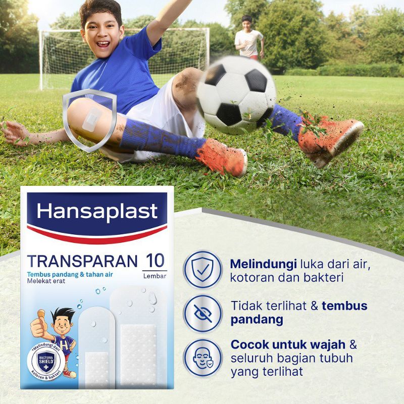 Hansaplast Plester Transparant, Aqua Protect, Avengers, Frozen &amp; Mickey - Plester Pembalut Luka