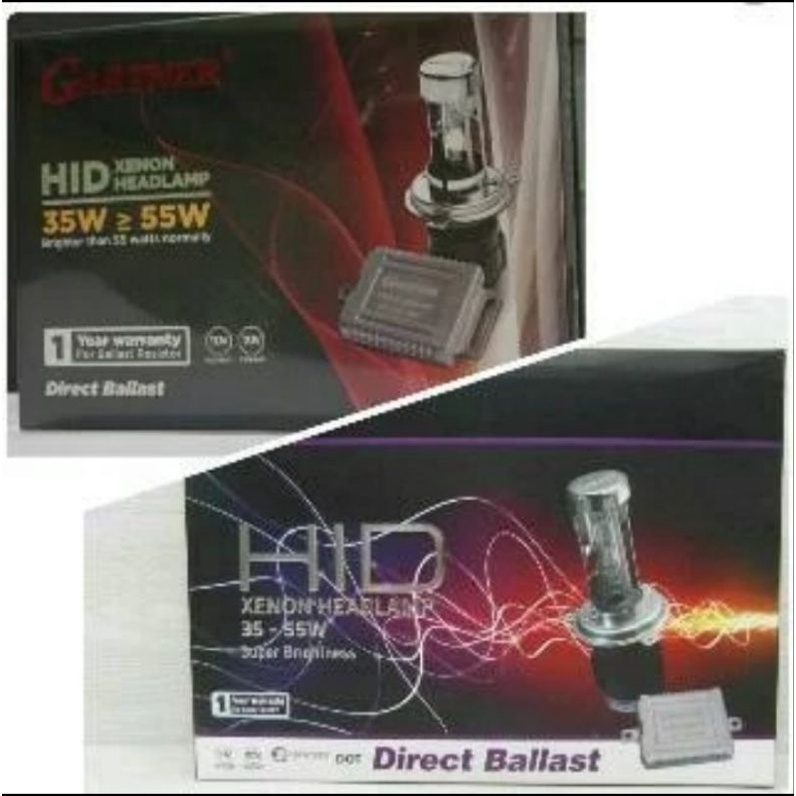 HID Gartner UV HB4 HB7 H11 H4 4500-8000