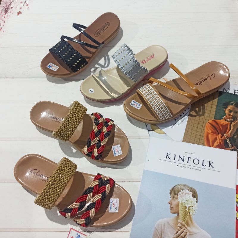 SANDAL SELOP KALEP/SANDAL SINTESTIS ANAK TANGGUNG 31-35