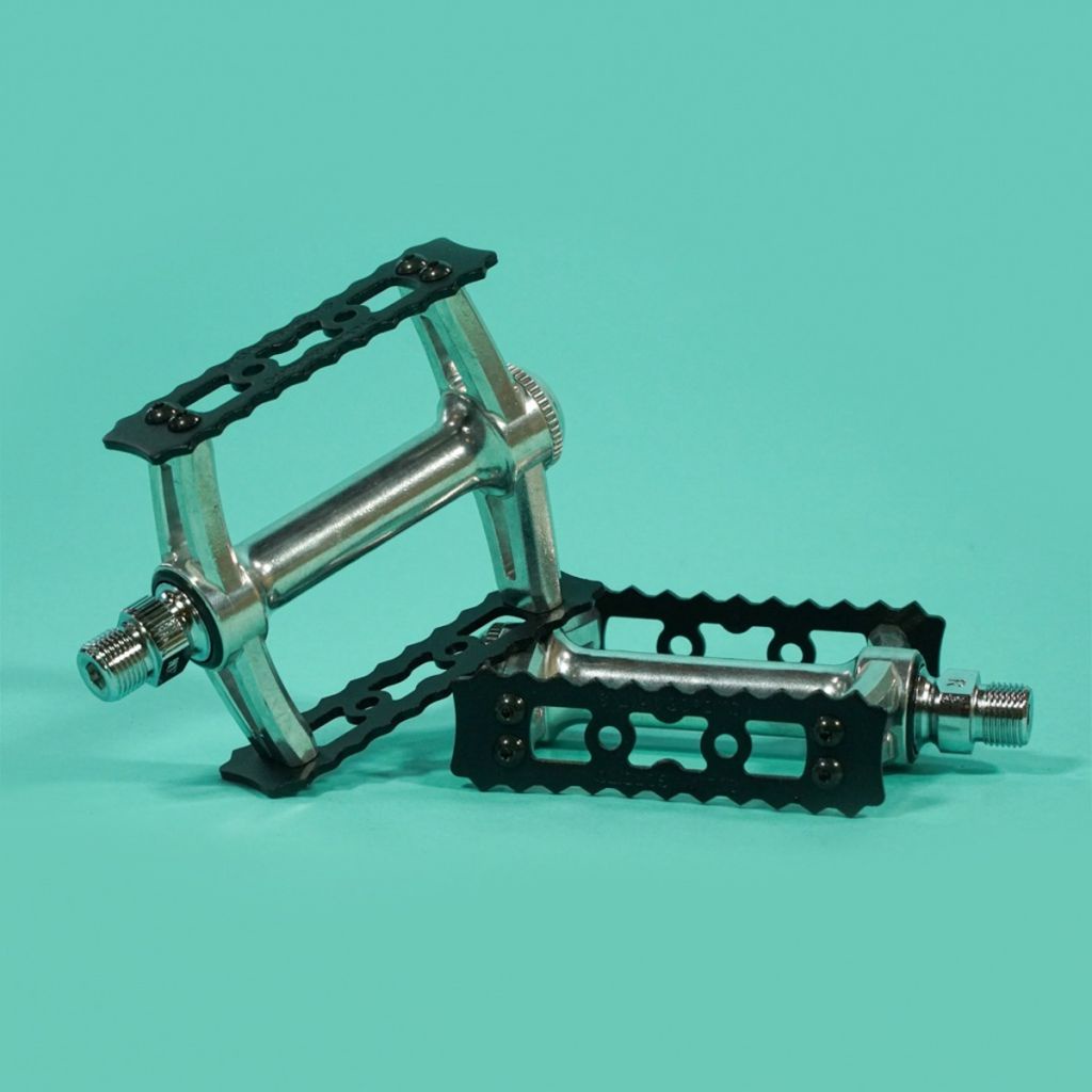MKS SYLVAN GORDITO PEDAL BLACK - touring stream track next road sepeda