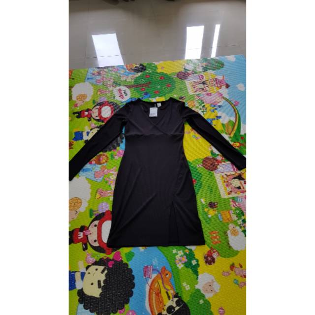 Dress H&M/dress wanita/dress bodycon/dress H&M long Sleeve