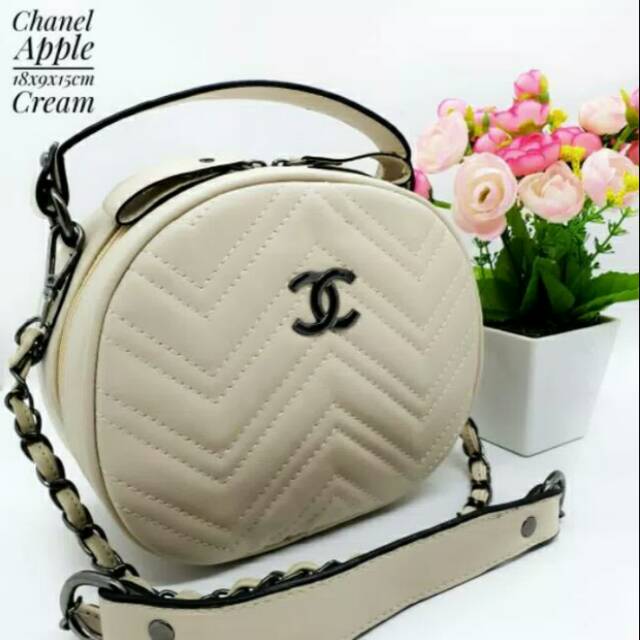Tas Wanita Chanel Apple/Tas Selempang/Hand Bag