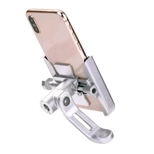 Phone Holder HP Motor Handphone Spion Sepeda Motor Stand Bracket  HM 11 - Dreal Entrepreneur