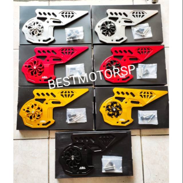 Cover CVT Guard Kipas Black Diamond Honda ADV PCX 150 Lokal