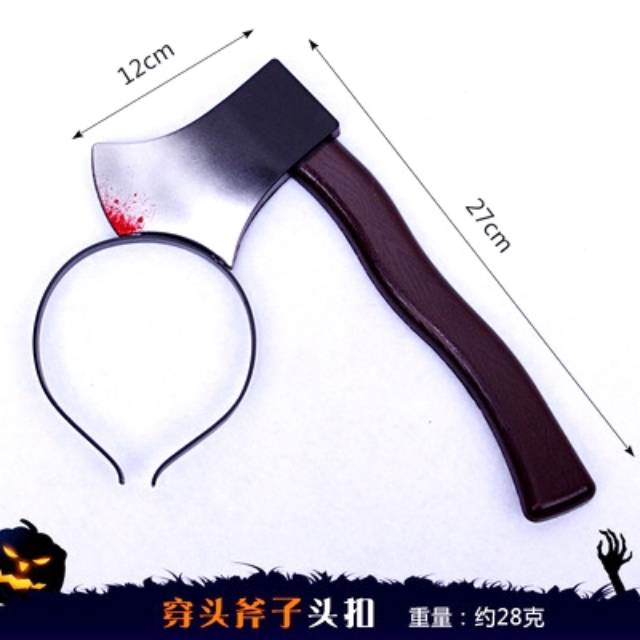 Bando Kapak Gergaji Pisau Bando Seram Hantu Aksesories Murah Kostum Cosplay Haloween