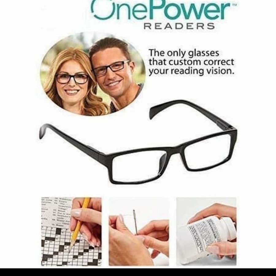 kacamata baca plus auto focus one power readers unisex kaca mata fokus unisex keren praktis fokus