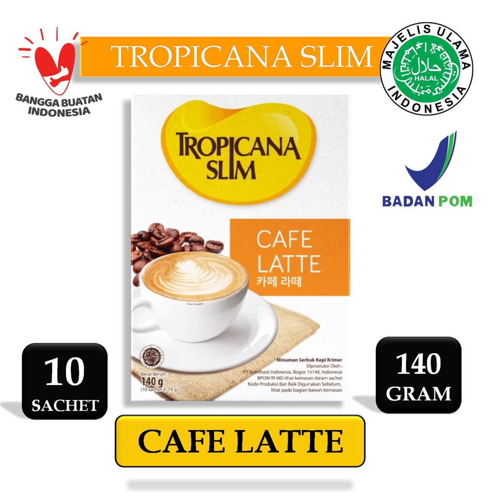 

Tropicana Slim Cafe Latte