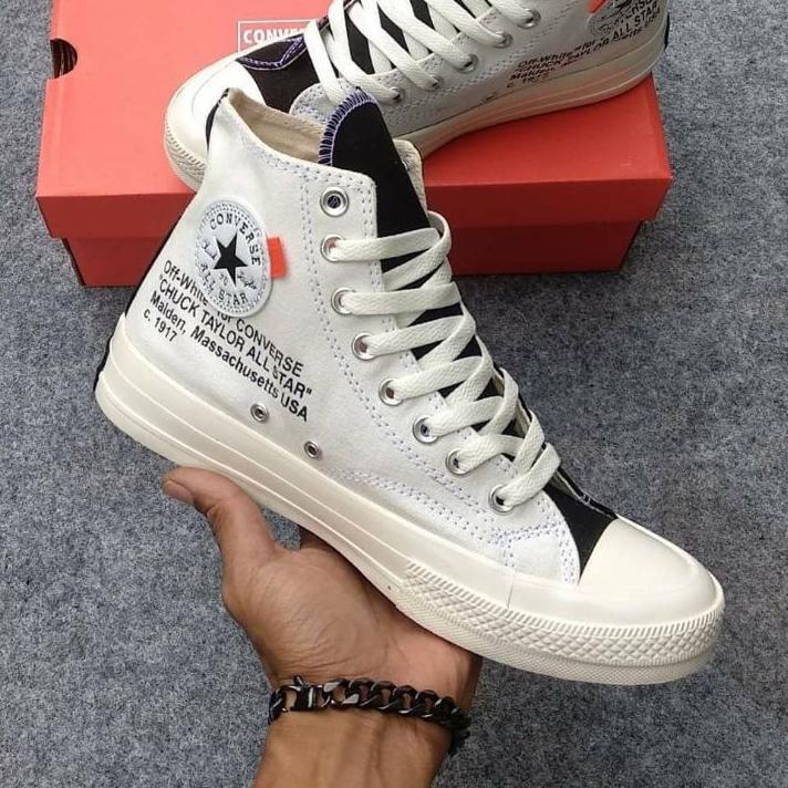 Converse 70s x off white clearance harga