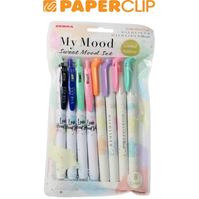 

BALLPOINT ZEBRA MILINER MOOD SWEET 8 SET