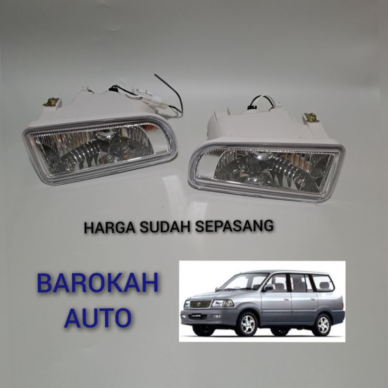 lampu kabut foglamp kijang kapsul 2000 2001 2002