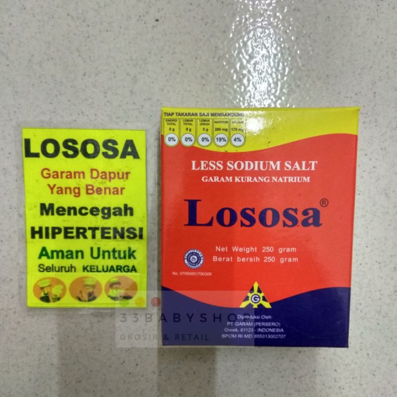 

Garam Anti Hipertensi Garam Kurang Natrium Diet 250 gram