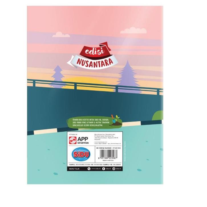 

[SuW㊖] ( ISI 10 ) BUKU TULIS SIDU ISI 38 LEMBAR //Promo sale