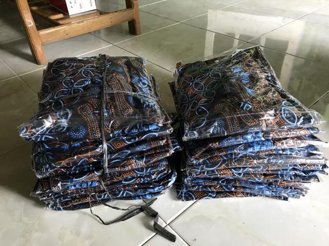 #bayar Di Tempat Terlaris Serut Genes Jelita Tunic Navbor Yelbor Whitbor Creambor Tunik Batik Modern