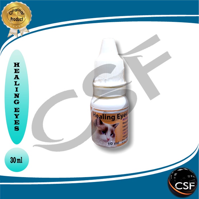 Obat tetes mata / Sakit mata Kucing dan Kitten HEALING EYES 10ml